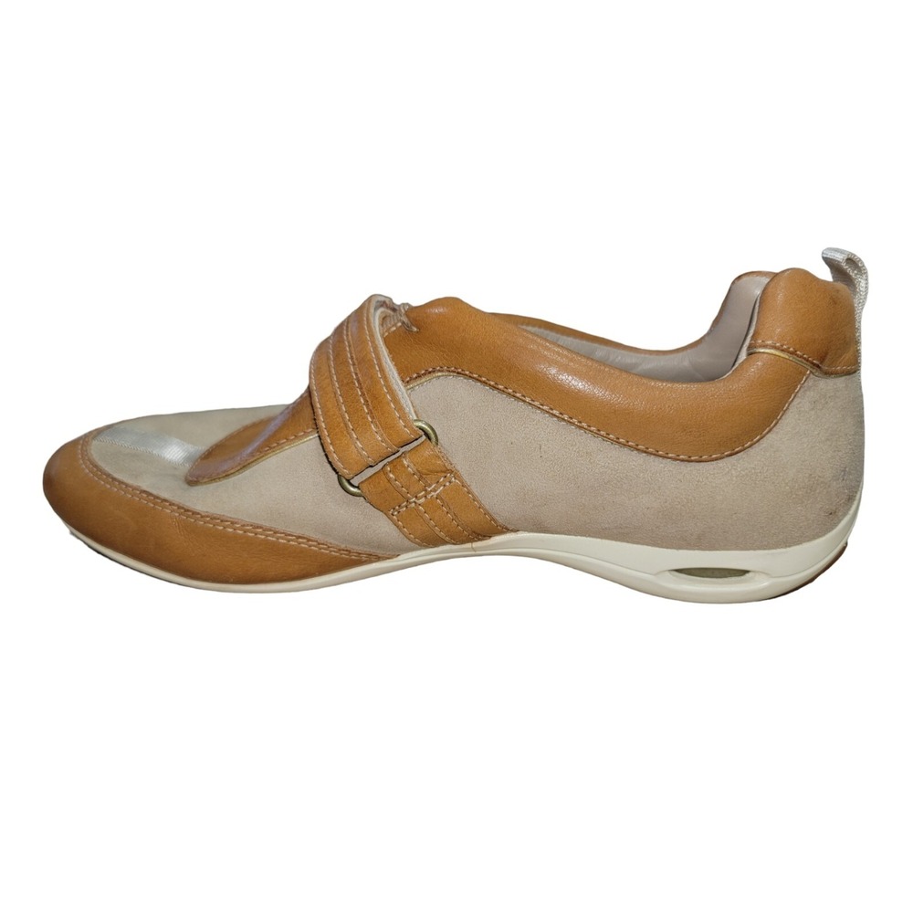 Cole Haan Women's NikeAir Brown Leather Casual Comfort Sneakers Shoes Size 6 B - Picture 6 of 11